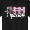 thumbnail image 6 of Dragon Ball Super Black Goku With Scythe Crew Neck Short Sleeve Men's Black T-shirt-XXL, 6 of 7