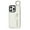 White, variant on Designed for iPhone 13 Pro Max PU Leather Back Case, Vintage Kickstand Card Slots Finger Ring Zipper Drop Protective Business Phone Cover Compatible with iPhone 13 Pro Max - Purple