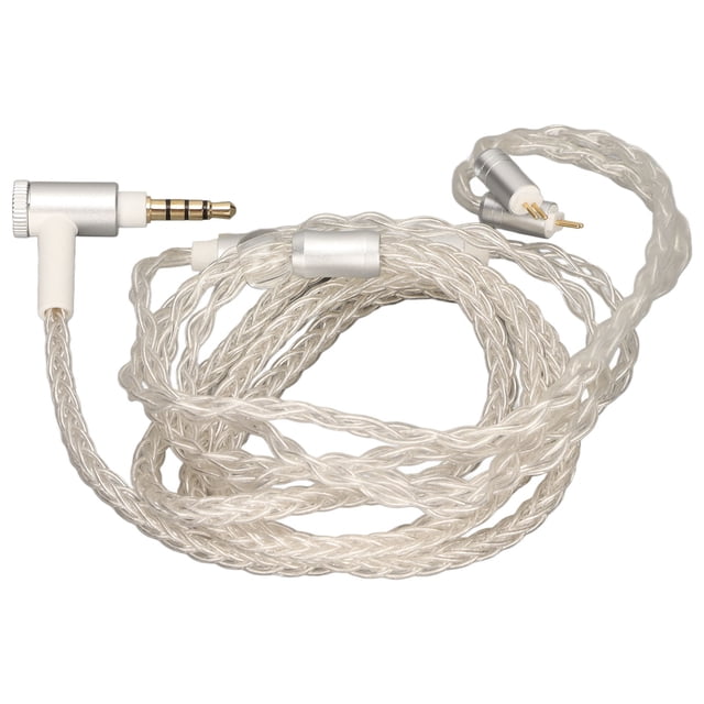 Actualización de arena de cable Reemplazo de cena de cena 8 núcleos cable de auriculares con micrófono para c10 c16 as10 zs4 zs3 zs5