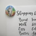 thumbnail image 2 of Wizard of Oz Tin Man Character Kitchen Refrigerator Locker Button Magnet, 2 of 6