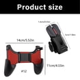 Mobile Gaming Controller - 6-Finger Aim/Fire-Buttons Joysticks - Clip ...