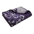 thumbnail image 1 of Hometrends Fashion Bath Towel, Purple, 1 Piece, 1 of 6