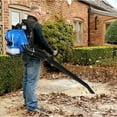 thumbnail image 6 of Backpack Leaf Blower, 75.6CC 3.5HP 2 Stroke Gas Leaf Blower, 900CFM , 210MPH , Powerful Clearing Performance and Ergonomic Design, 6 of 10