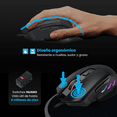 thumbnail image 4 of Mouse Gamer Mubitech Sx10 Rgb 6 Botones 10,000 Dpi 30g 128ms, 4 of 6