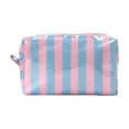 thumbnail image 2 of EQWLJWE Storage Totes,Storage Bag Organizer,Striped Pvc Cosmetic Bag Waterproof Transparent Makeup Pouch with Zipper for Travel and Daily Toiletry Storage, 2 of 6