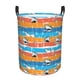thumbnail image 1 of Balery Shark On Line Cesta de ropa redonda con asas, impermeable, independiente, para ropa, juguetes, dormitorio y familia-Small, 1 of 6