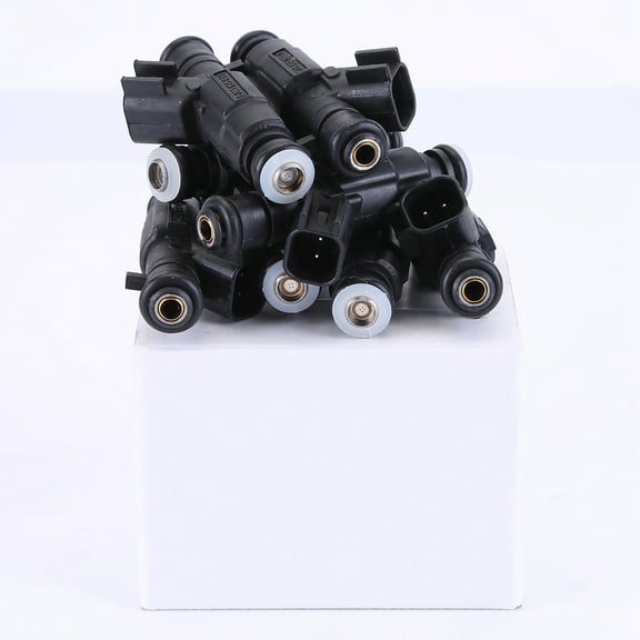 Guwzn 8Pcs Fuel Injectors Compatible for Cadillac DeVille Pontiac Oldsmobile 4.0 4.6L 0280155923