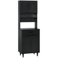 thumbnail image 1 of HOMCOM Garde-Manger de Cuisine 71 Pouces, Buffet avec Huche, Support pour Micro-Ondes avec Armoire, 1 of 10