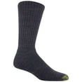 thumbnail image 2 of Men's Gold Toe 3400S Moisture Control Harrington Crew Sock - 6 Pack (Assorted F O/S), 2 of 4