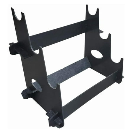 3 Sword/Rifle/Gun Table-Top Stand Display Rack for Gun Show or Business