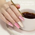 thumbnail image 5 of Uñas de ballet de 24 piezas, uñas postizas mate, serie de uñas acrílicas de cobertura total, mejora de uñas usables, uñas terminadas, 5 of 5