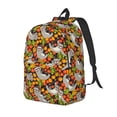 thumbnail image 1 of Easygdp Sloth on the Branch Mochila de Lona Resistente para Laptop, Compatible con Laptops de 15 a 17 pulgadas, Ideal para Escuela, Trabajo y Viajes-Medium, 1 of 5