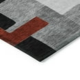 thumbnail image 4 of Addison Rugs Chantille Indoor/Outdoor Transitional Geometric Gray Washable Rectangle Rug, 8' x 10', 4 of 6