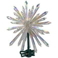 thumbnail image 5 of Northlight Lighted Iridescent Icicles Christmas Tree Topper - 14" - Clear Lights, 5 of 7