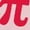 HEATHER PINK, variant on - Math Easy As Pi - Youth Girls Fitted Short Sleeve T-Shirt
