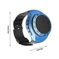 thumbnail image 3 of Portable Bluetooth Speaker LED Colorful Wireless Stereo Remote Control Built In Rechargeable Battery Loud Sound 8 Light Modes Watch Style Sports Outdoor Wristband, 3 of 5