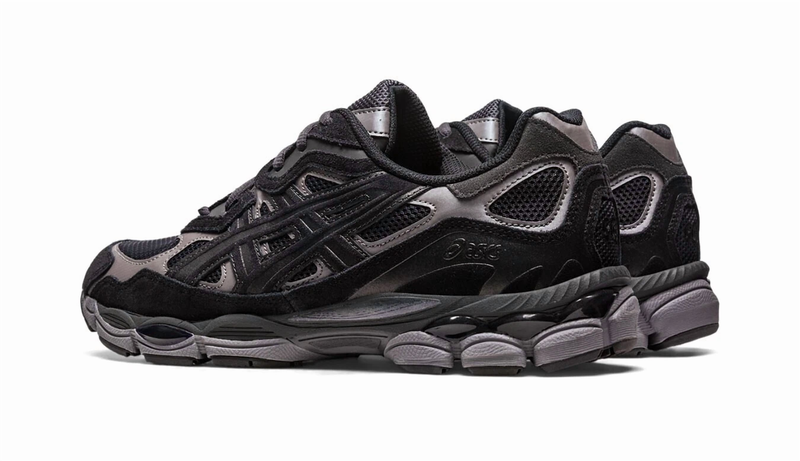 ASICS Gel-NYC Graphite Grey Black Sneakes Men/Women's Size, brand