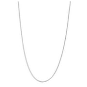 Sterling Silver Box Chain Necklace 1MM-3MM, Solid 925 Italy, 16-24 Inch, Next Level Jewelry