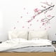 thumbnail image 2 of Pegatina de pared de flor de ciruelo Advancent papel tapiz artesanal para el hogar y la oficina Tipo izquierdo, 2 of 6