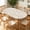 Beige Wave, variant on ARTSLION Elastic Tablecloth For Oval Tables, Waterproof Tablecover For Up To 48x68in Oval Table Cover, Dining Tablecover For Indoor And Outdoor, Holiday, Zebra Stripe