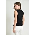 thumbnail image 3 of Blusa tejida sin mangas Roman Fashion /Juvenil, 03253 (Negro) negro M, 3 of 4