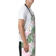 thumbnail image 3 of Lsque Lilies Flowers Waterproof Apron Chef Aprons for Men Heavy Duty Chemical Work Apron Extra Long Grilling Aprons with Adjustable Bib Apron, 3 of 9