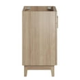 thumbnail image 3 of Vanity Cabinet (Sink not included), Brown Oak, Melamine Wood , Hotel Bedroom Bathroom, Modern Contemporary HB36061, 3 of 9