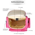 thumbnail image 4 of insular Mochila multifuncional Insular para mamá, impermeable y de gran capacidad, diseño ergonómico con correas acolchadas, ideal para organizar artículos de bebé y personales, color negro., 4 of 6