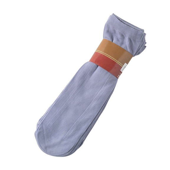 Socks for Women Soft Nylon Transparent Thin Business Dress Socks Running Socks Multicolor