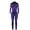 Blue, variant on HNMKIU Women's Halloween Jumpsuit Sexy Tech Print Long Sleeve Romper Outfit Party Comfortable Stylish Fashion Blue,L