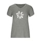 thumbnail image 4 of Blusa informal con estampado de manga corta y cuello en V de verano para mujer con estilo OAVQHLG3B Store  lin121212, 4 of 4