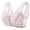 Pink, variant on Ashirexll Bras for Women Front Closure Summer Ultra-Thin Seamless Traceless Breathable Comfortable Soft No Steel Ring Plus Size Underwear Wireless Bras Beige 100B