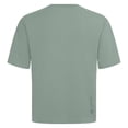 thumbnail image 3 of Men's Levelwear Green Cincinnati Reds Ethereal Oversized Luxe Signature Knit T-Shirt, 3 of 3