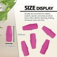 thumbnail image 2 of BAZIC Products Pink Eraser Top, Latex Free Pencil Tops Erasers (12/Pack), Total 432 Count, 2 of 7