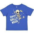 thumbnail image 3 of Inktastic Happy Halloween with Dancing Skeleton Boys or Girls Toddler T-Shirt, 3 of 5