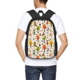 thumbnail image 6 of Daiia Animals Forest Backpack for Men and Women -Durable Backpack Large Capacity, Water-Resistant Bag with Adjustable Straps and Laptop Compartment, 6 of 9