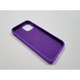 thumbnail image 2 of Silicone Case for iPhone 13 Mini with Microfiber Inner Lining (Purple) - -, 2 of 2