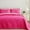 Hot Pink, variant on Exclusivo Mezcla Ultrasonic Twin Size Quilt Set Hot Pink, 2 Pieces Lightweight Bedspread Leaf Pattern Bed Cover Soft Microfiber Coverlet Bedding Set for All Seasons