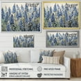 thumbnail image 4 of Designart "Enchanted Blue Bonnet Fields II" Blue Bonnets Picture Framed Canvas Art Print, 4 of 5