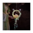 thumbnail image 1 of Handmade DIY Chinese Lantern with Ribbon Mid-Autumn Festival Colorful Luminous Rabbit Lantern Hanging Pendant, 1 of 10