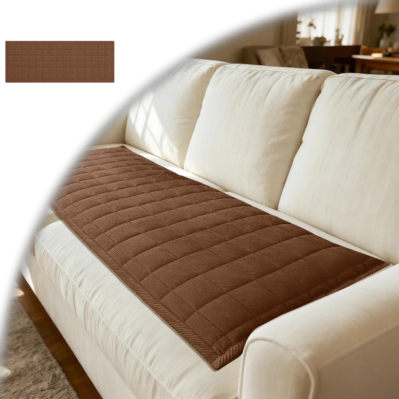Sofa Guard Pet Blanket Scratch Resistant Water Repellent Furniture Protector for Cats Dogs Non-Slip Machine Washable,27.5 x82.6