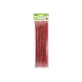 thumbnail image 1 of Krafty Kids GC025J Tallos de Chenilla de espumillón, limpiadores de Tubos con Purpurina, 6 mm por 12 Pulgadas, Rojo rubí, 35 Piezas, 12 Pulgadas, 1 of 2
