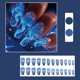 thumbnail image 1 of Uñas postizas Fiudx Liquidación de ofertas Flash 24 Us personal ID Largo brillante, 1 of 7
