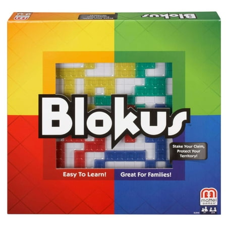 Mattel Blokus Family Fun Game for 2-4 Players Ages (Best Two Player Games)