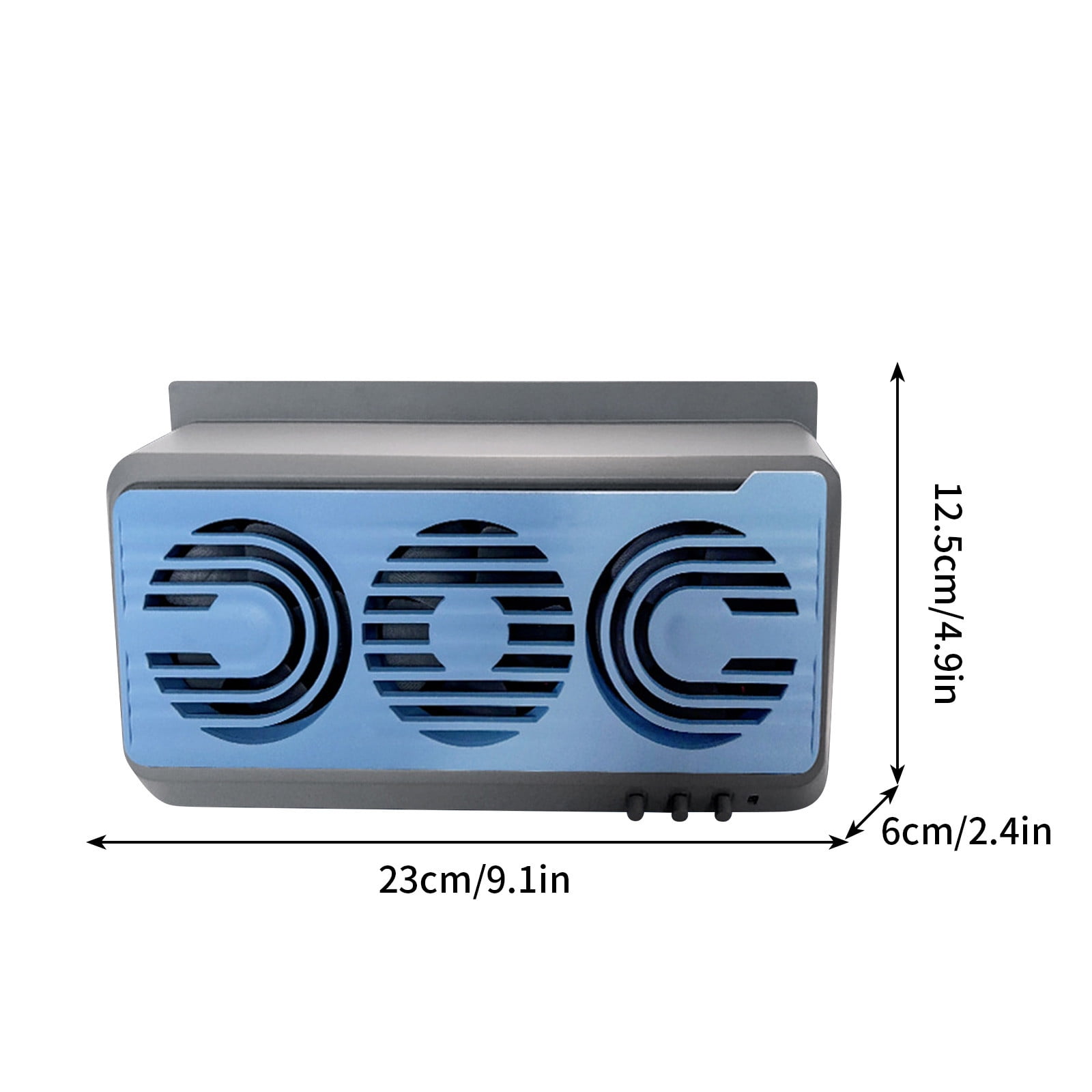 JGJJUGN Car Mounted USB Solar Exhaust Fan, Dual Suction and Blowing Fan for Cars, Automotive Air Circulation Ventilation System, Strong Wind Odor Removal, Energy-Saving Air Cooler