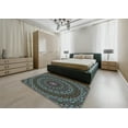 thumbnail image 5 of Ahgly Company Machine Washable Indoor Rectangle Transitional Charcoal Black Area Rugs, 7' x 10', 5 of 7