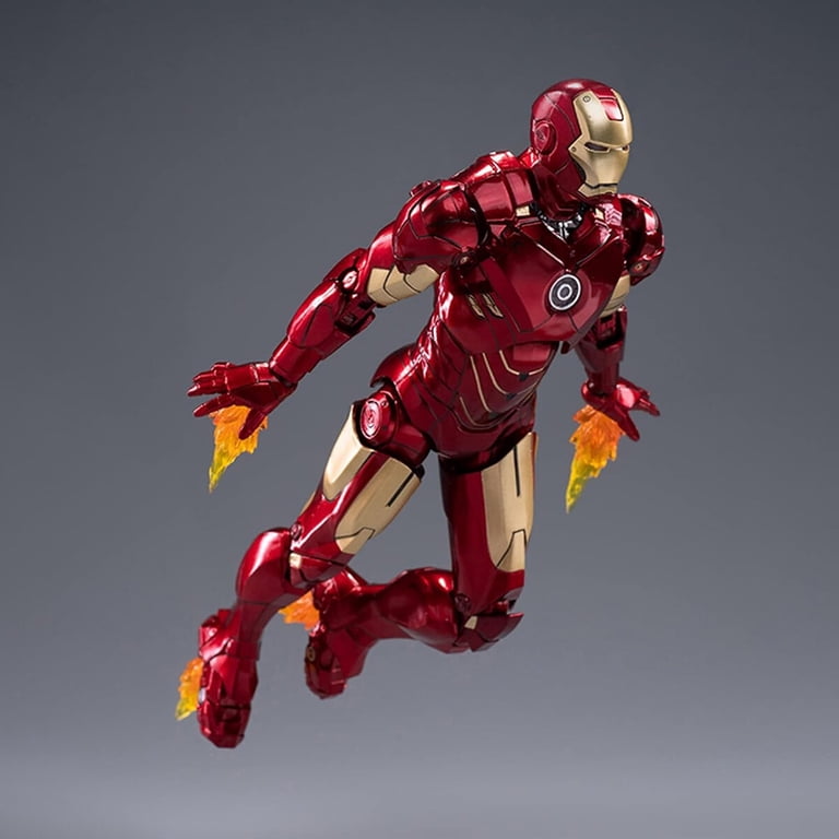 ZD Toys 1/10 Scale Iron Man Mark IV MK4 Suit Collector Action