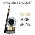 L'Oreal Paris Infallible Lacquer Eyeliner, Blackest Black