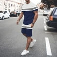 thumbnail image 2 of Wyzesi Boxing Pantsuit Men Custom Mens Spring Summer Leisure Sports Breathable Absorbing Stitching Printed Short Sleeve Shorts Two Piece Set Men Pantsuit Athletic Plus, 2 of 5