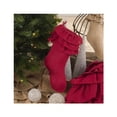thumbnail image 2 of Saro Ruffled Stocking, 2 of 2